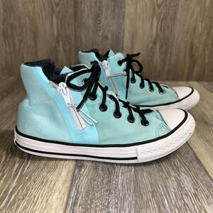 Converse All Star Chuck Taylor 658082F Blue Sneaker Shoes Junior Youth US Size 2